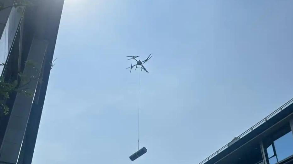 Chongqing Drone Delivery of Building Materials Sparks Safety Debate as China's Drone Use Expands